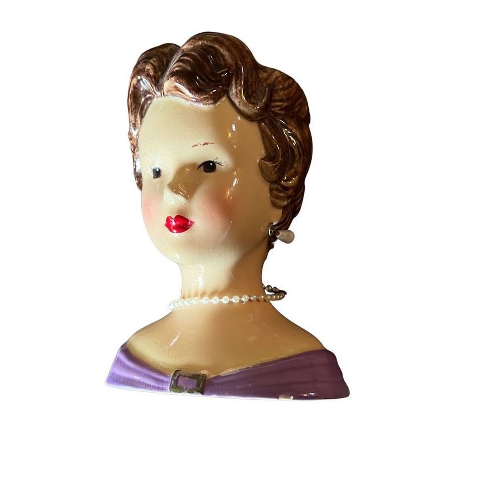 A Special Place‎ (2004) Ceramic Female Retro Desktop Vase Pen Holder